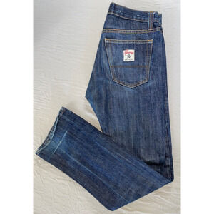 Glory Utility USA Made Button Fly Stretch Denim Jeans Men's Size 30